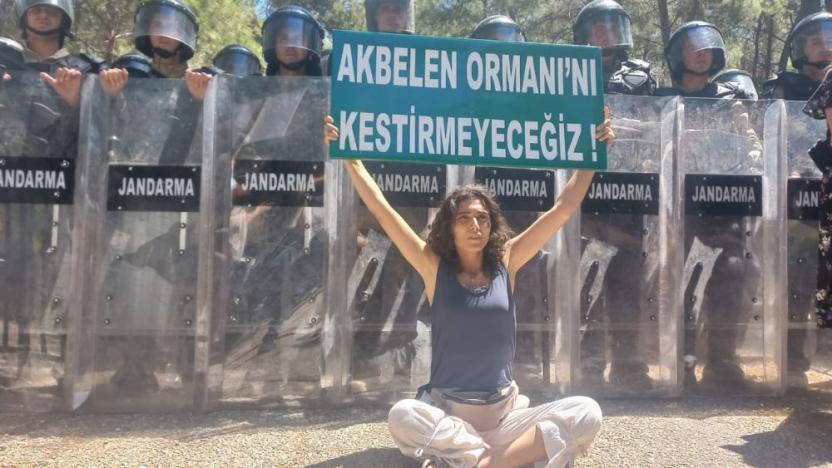 CHP'li vekiller Akbelen'de