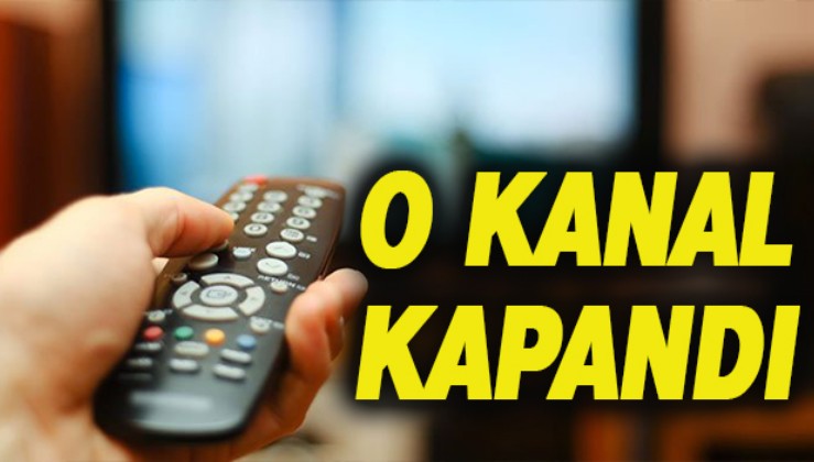 O televizyon kanalı yayın hayatını sonlandırdı