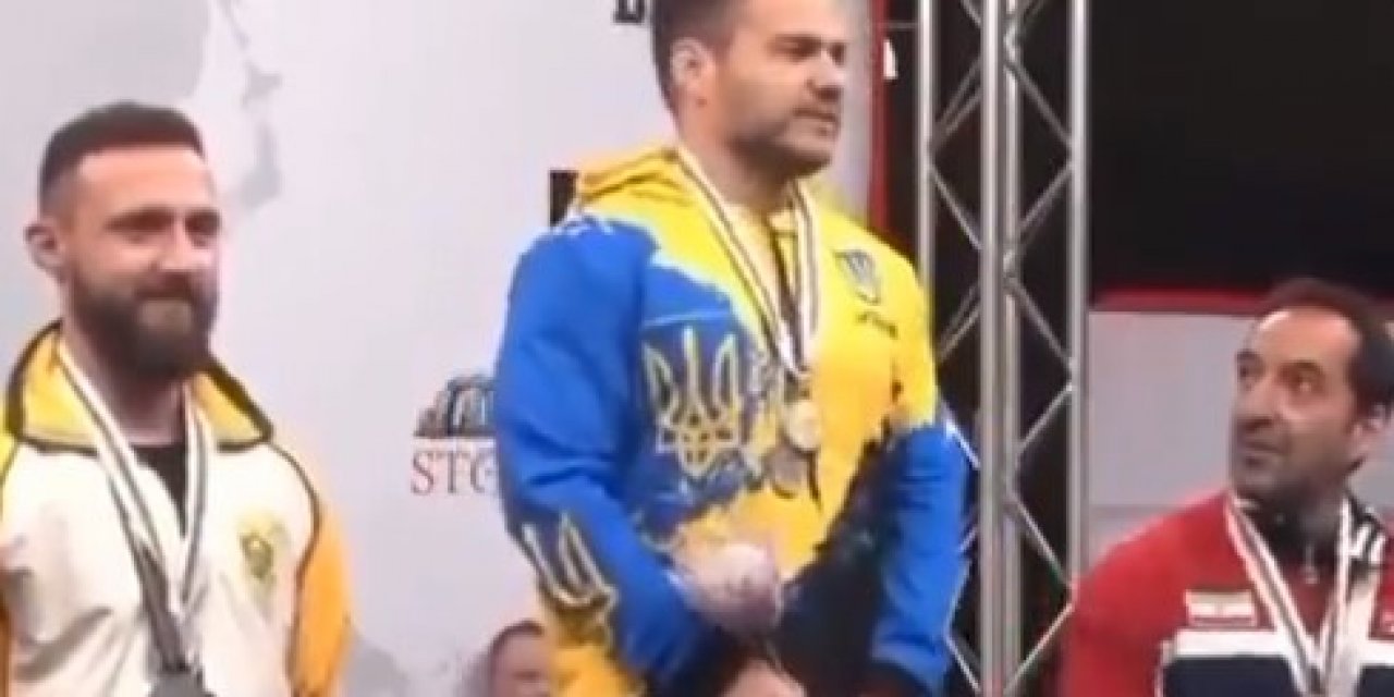 Ukraynalı sporcu, İranlı sporcunun elini sıkmayı reddetti