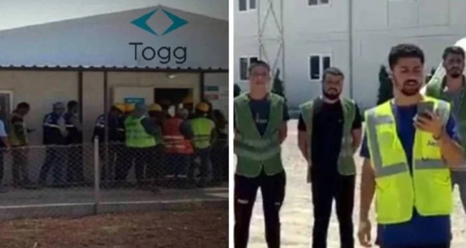 İşler TOGG'a sardı! TOGG fabrika inşaatındaki işçiler isyan etti