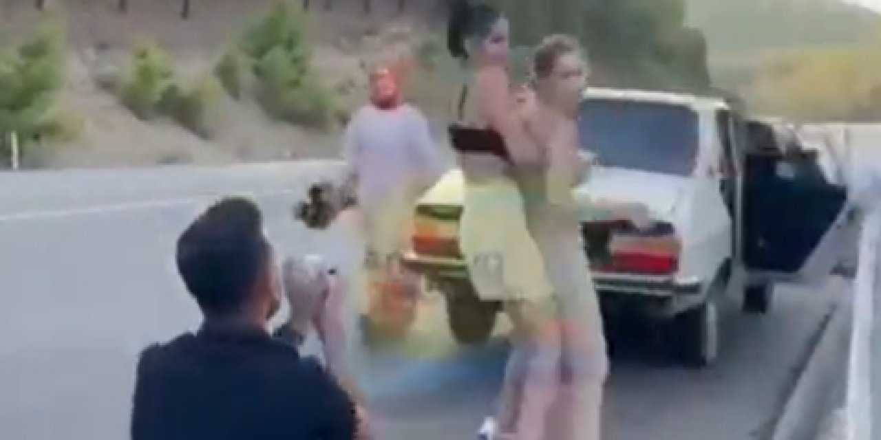 Evleneceği kız arkadaşını sinir krizine soktu
