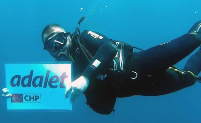 Karada, denizde, havada 'adalet' eylemi