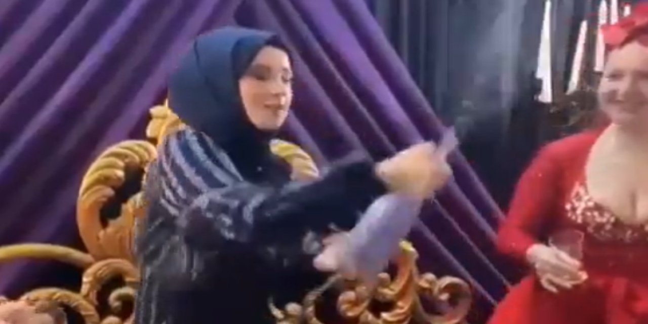 Muhafazakar bekarlığa veda partisine bir yenisi eklendi! Alkolsüz şampanya patlatıp, dansöz tuttular