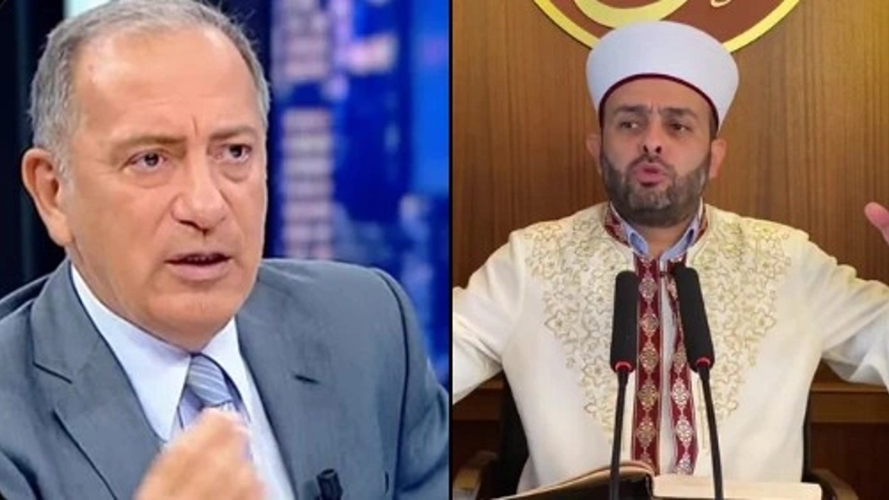 Fatih Altaylı, imam Halil Konakçı'ya açtı ağzını yumdu gözünü