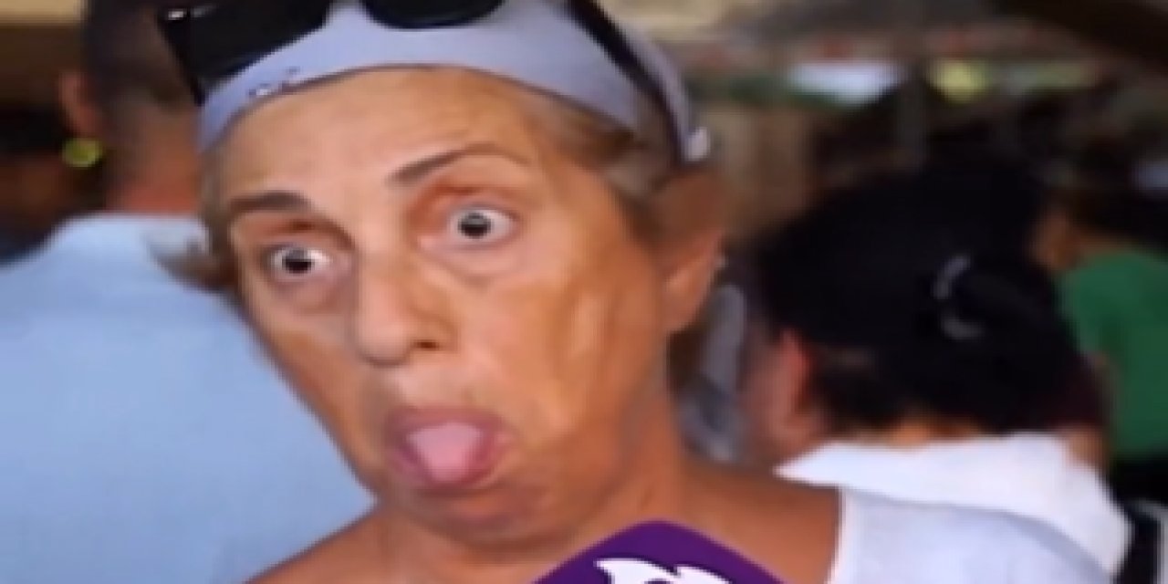 Sokak röportajında bir kadın, iktidar yanlılarını böyle tiye aldı