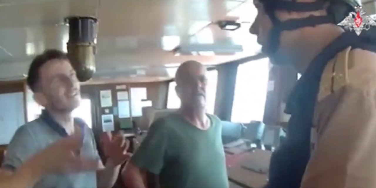 Rusya’nın, Türk gemisine yaptığı baskına dair yeni görüntüler ortaya çıktı
