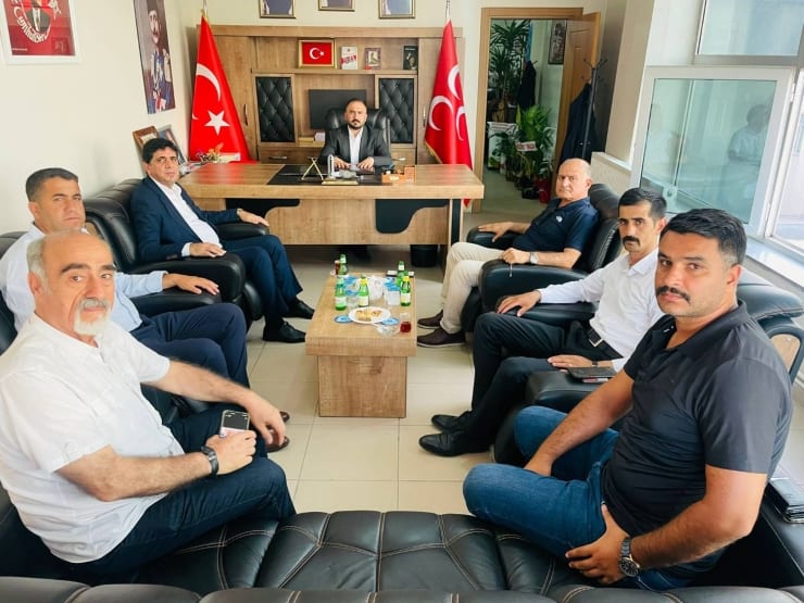 Rektör, MHP il başkanına ‘Hayırlı olsun’ ziyaretinde bulundu