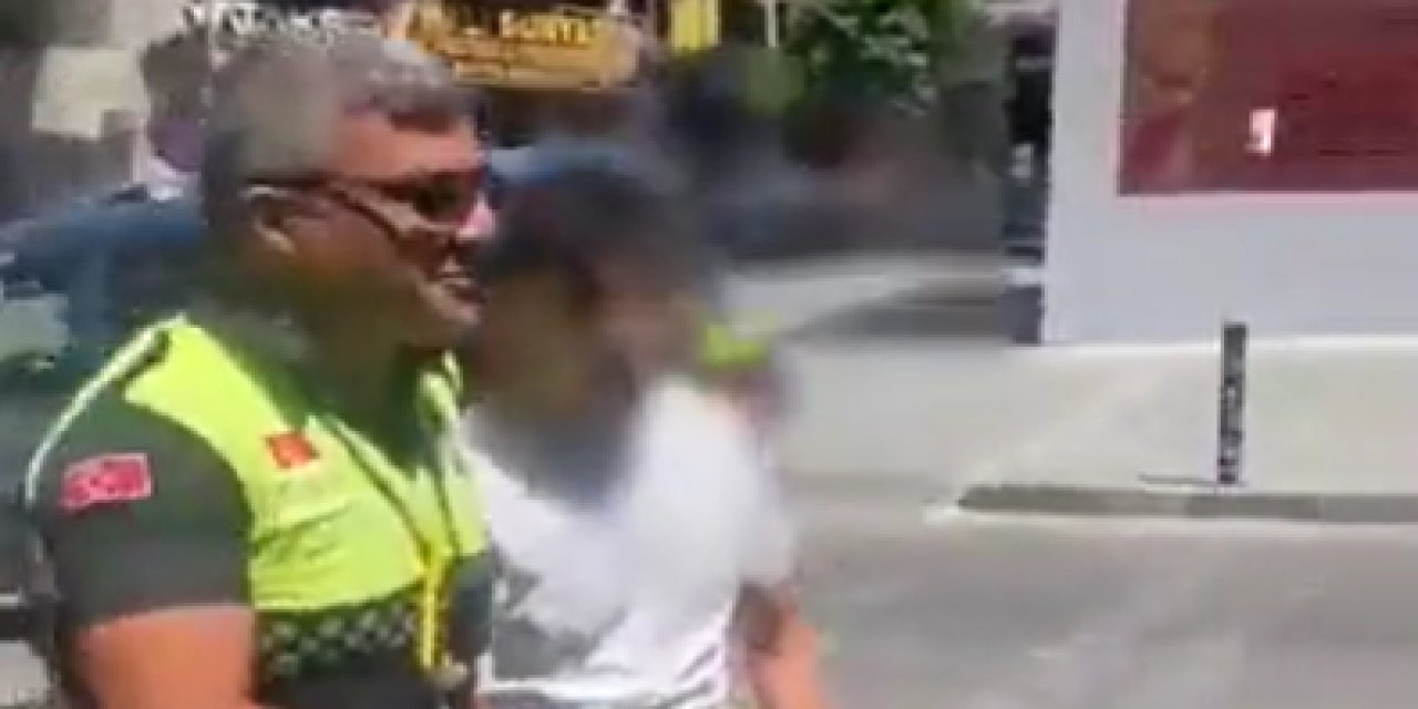 Babasından gizli motor kullanan genç ceza yiyince yürümekte zorlandı! Polis teselli etti
