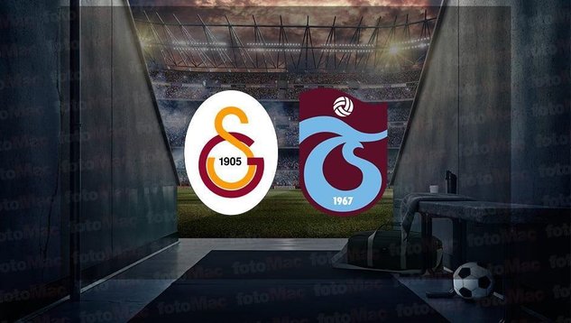 GALATASARAY TRABZONSPOR MAÇI CANLI | Galatasaray - Trabzonspor maçı saat kaçta ve hangi kanalda? Derbi izle