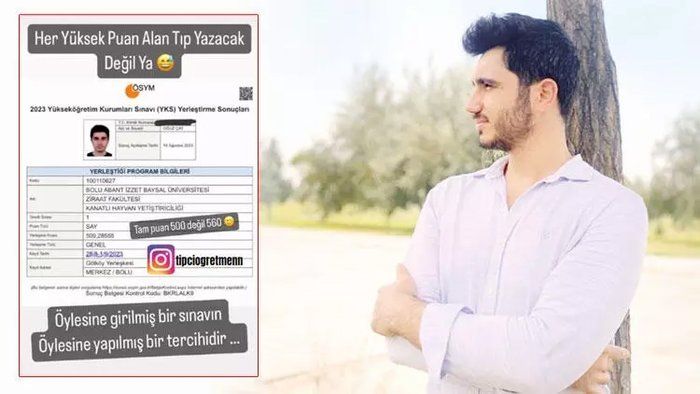 YKS'de 509 puan yaptı! Kanatlı Hayvan Yetiştiriciliği'ni tercih etti: Sebebini duyunca herkes şok oldu