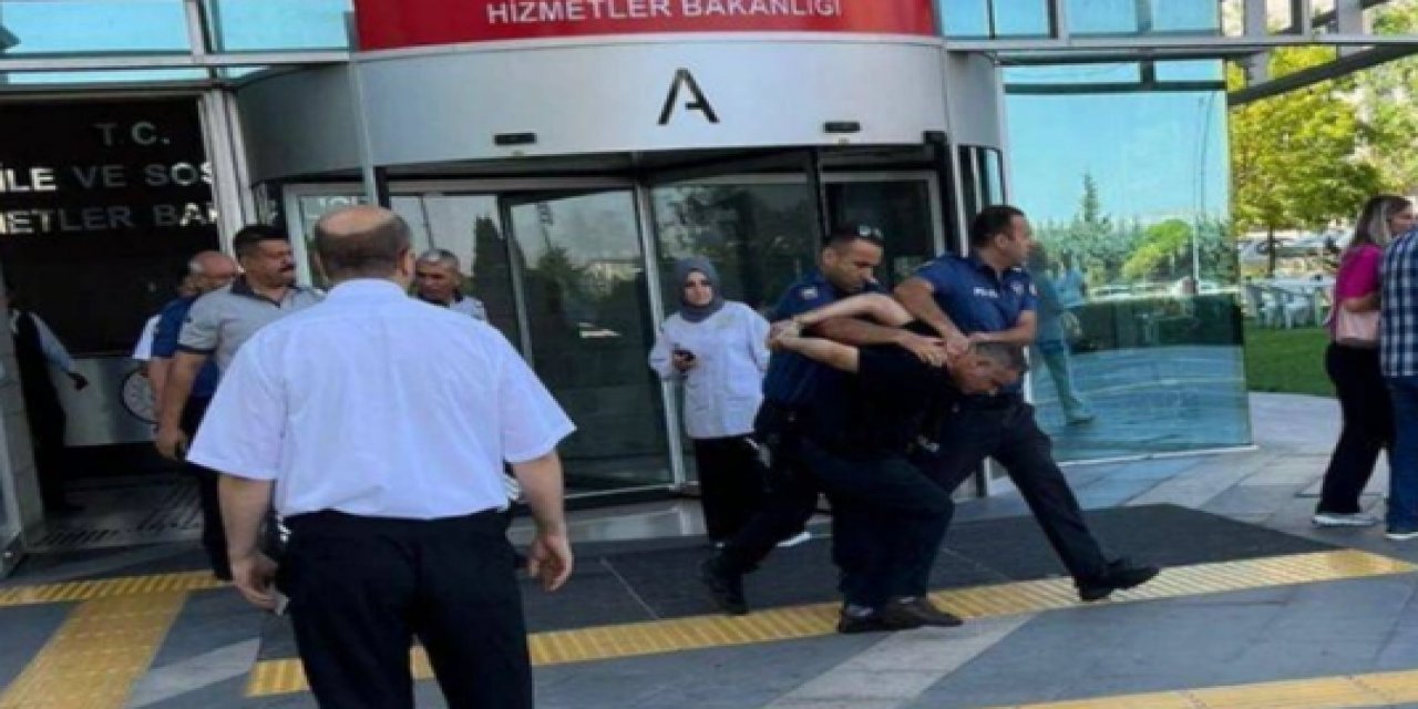 'Açım, geçinemiyorum' dedi, ters kelepçeyle gözaltına alındı