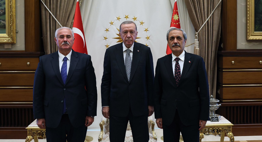 Yargıtay Başkanı ve Yargıtay Cumhuriyet Başsavcısından Erdoğan'a ziyaret