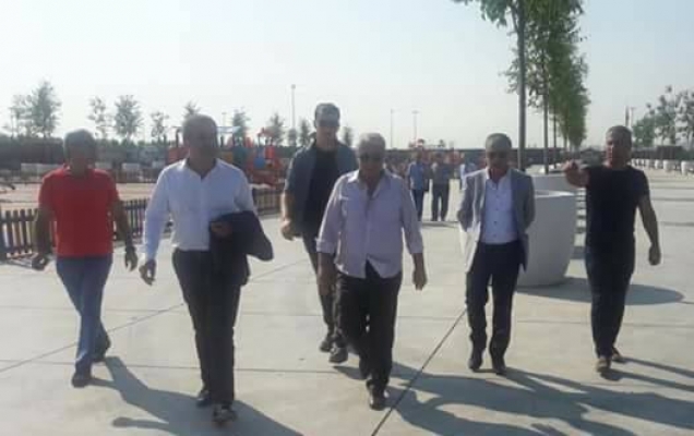 CHP İl Başkanı miting alanını inceledi