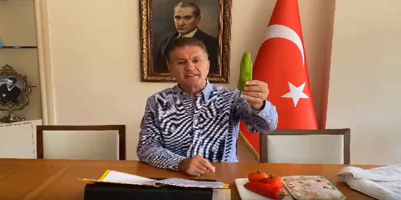 Mustafa Sarıgül'den domates-biberli 'barış' çağrısı