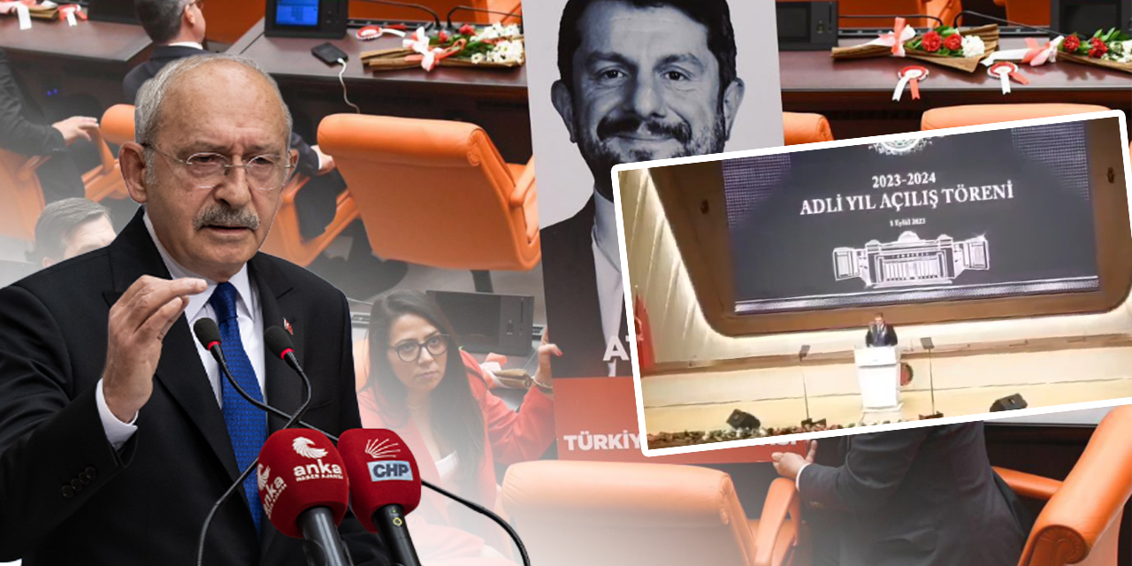 Adli yıl açılışında Baro Başkanı Erinç Sağkan'a 'Can Atalay' sansürü! Kılıçdaroğlu'ndan Erdoğan'a sert tepki
