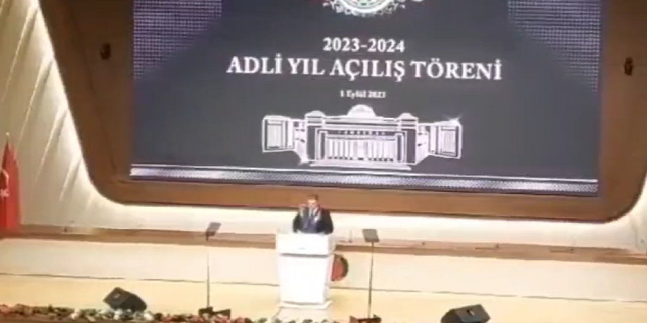 Erdoğan'ın ekibinin engellediği TBB Başkanı Erinç Sağkan'ın konuşmasının tam metni