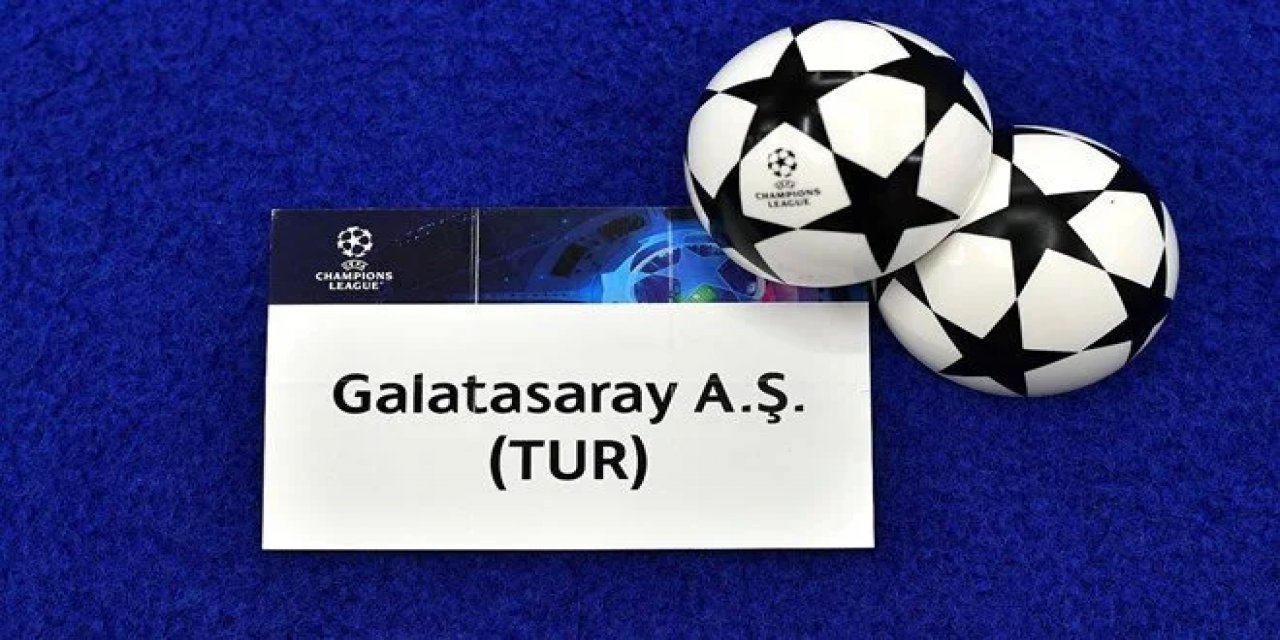 Galatasaray'ın Şampiyonlar Ligi fikstürü açıklandı