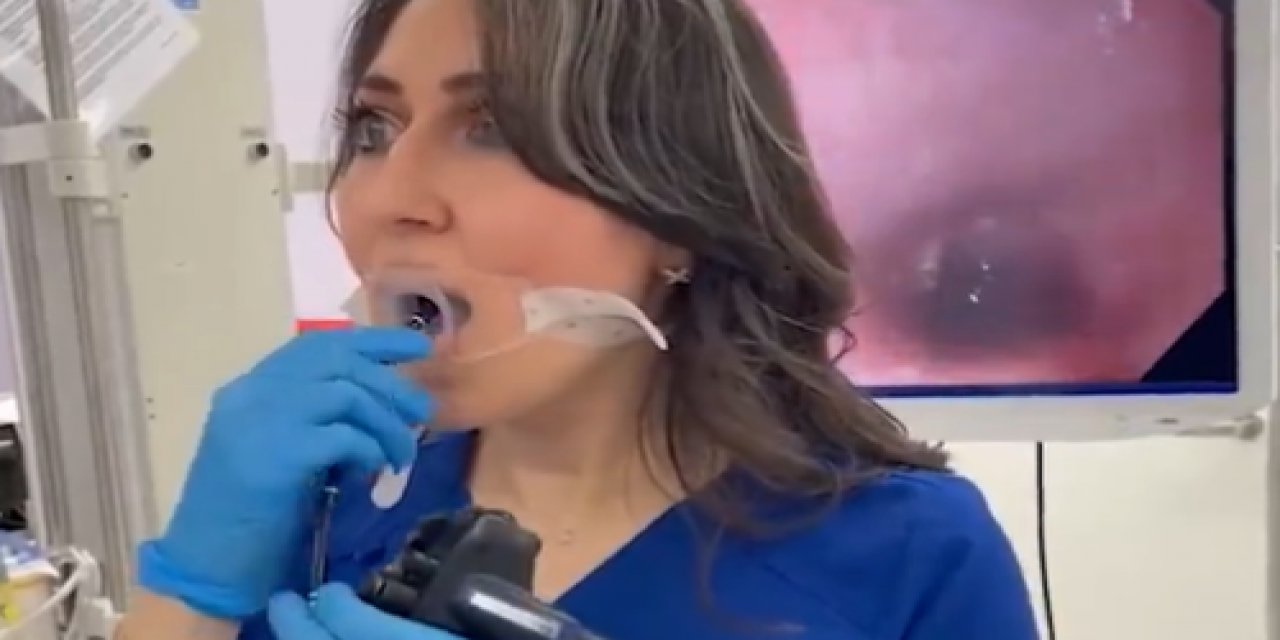 Terzi kendi söküğünü dikti... Ağzına hortumu soktu, kendine endoskopi yaptı