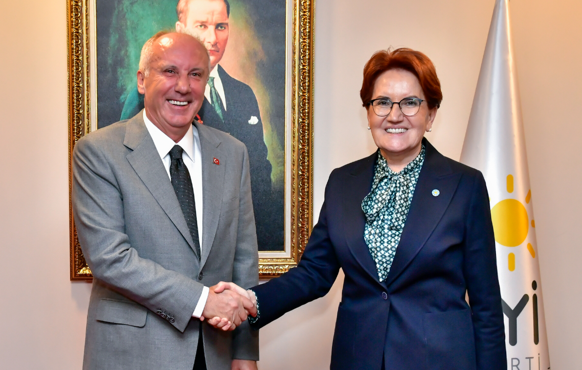 Muharrem İnce ve Meral Akşener bir arada
