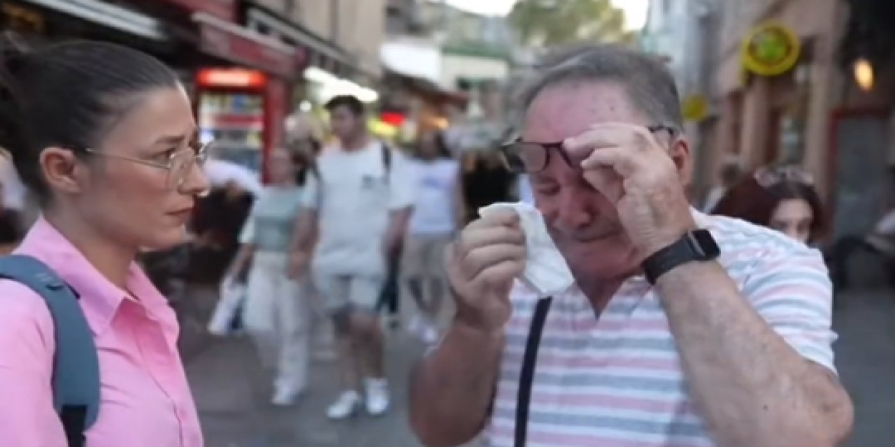 7500 TL'lik maaşa mahkum edilen emeklinin gözyaşları! İzleyenin boğazı düğümlendi
