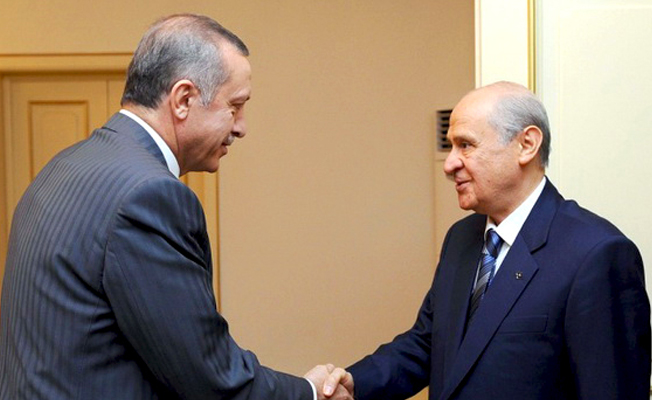 Bahçeli'nin Erdoğan'a desteği yine had safhada