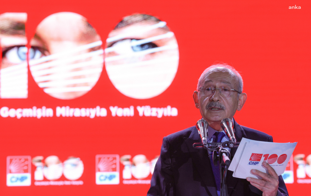 Kemal Kılıçdaroğlu, CHP'nin 100. yıldönümünde konuştu: "Diktatörlüğe karşı elbette biz kazanacağız"