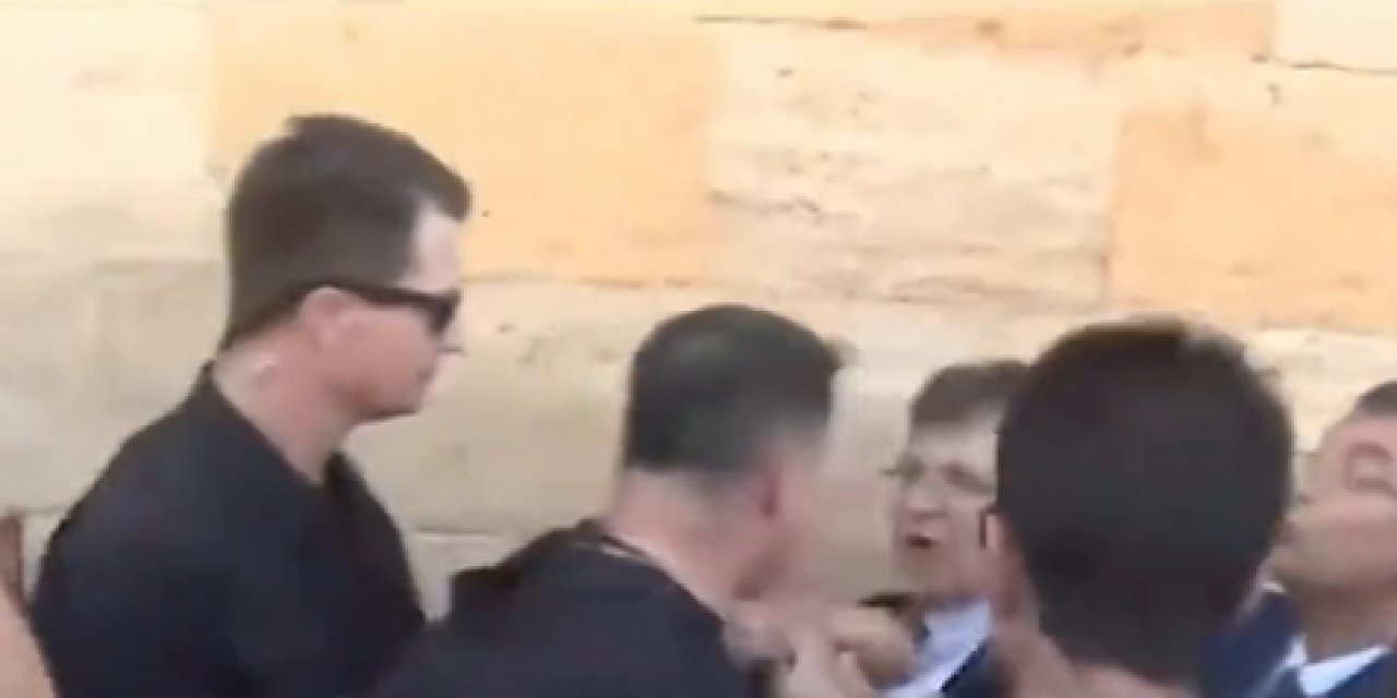 Kılıçdaroğlu'nun korumaları ve CHP’li Edremit Belediye Başkanı arasında gerginlik! Ortalık bir anda karıştı