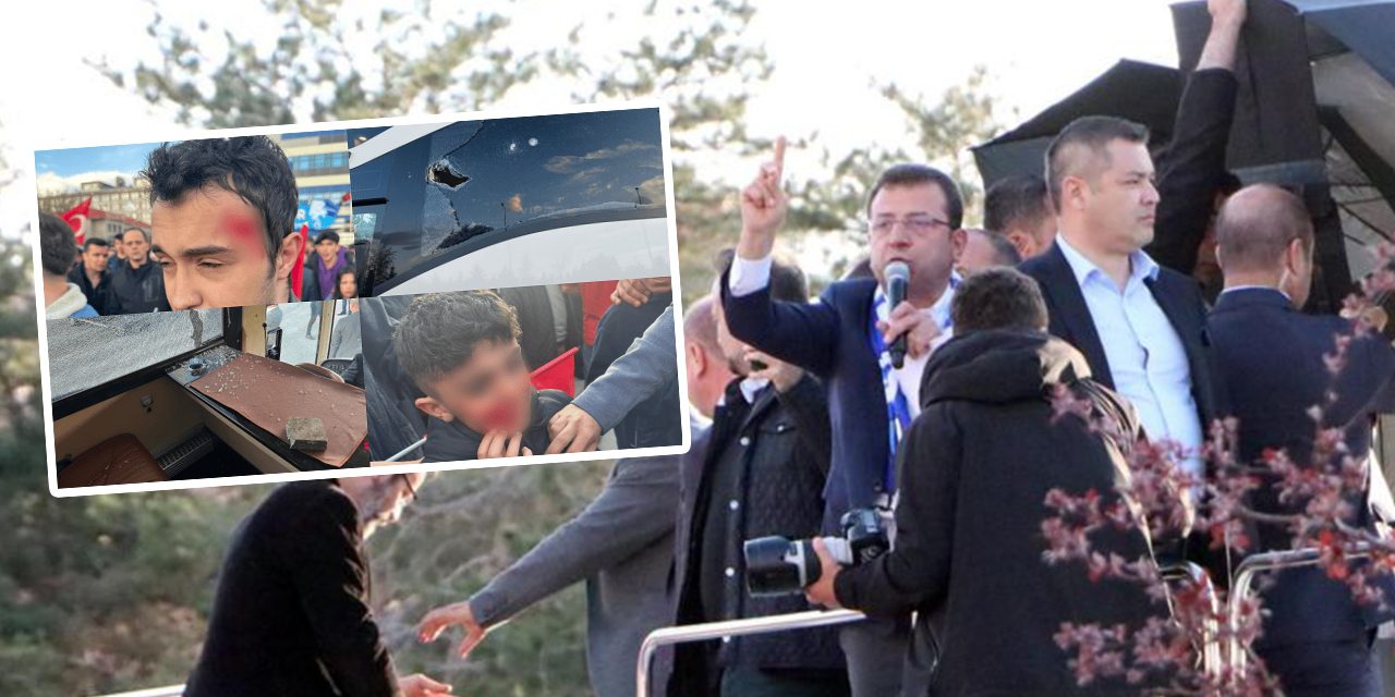 Erzurum'da İmamoğlu'na taşlı saldırı düzenleyen bozguncu provokatörler yargı karşısına çıkıyor