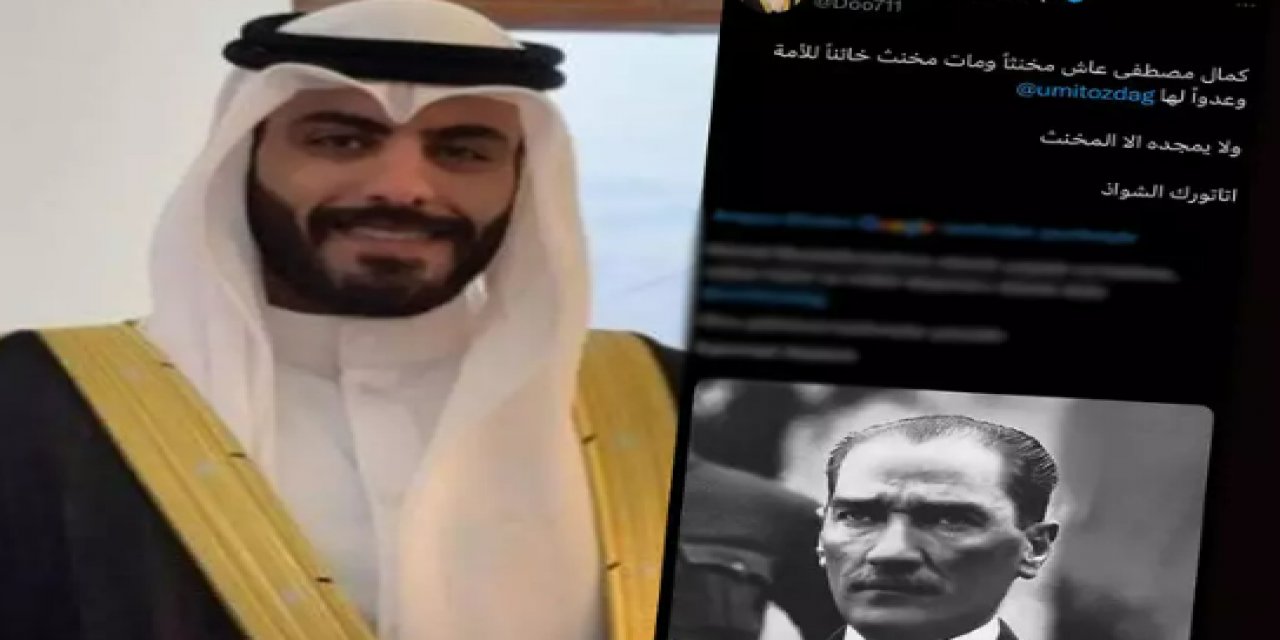 Kuveytli yazarın ağzından irin aktı! Atatürk'e hakaret eden Arap yazara Özgür Özel, Ümit Özdağ ve sosyal medyadan tepki yağdı