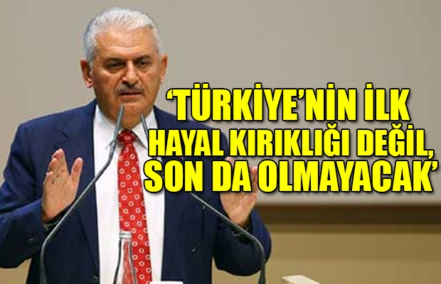 Yıldırım, umutsuz konuştu: AB'nin ayıbı dedi