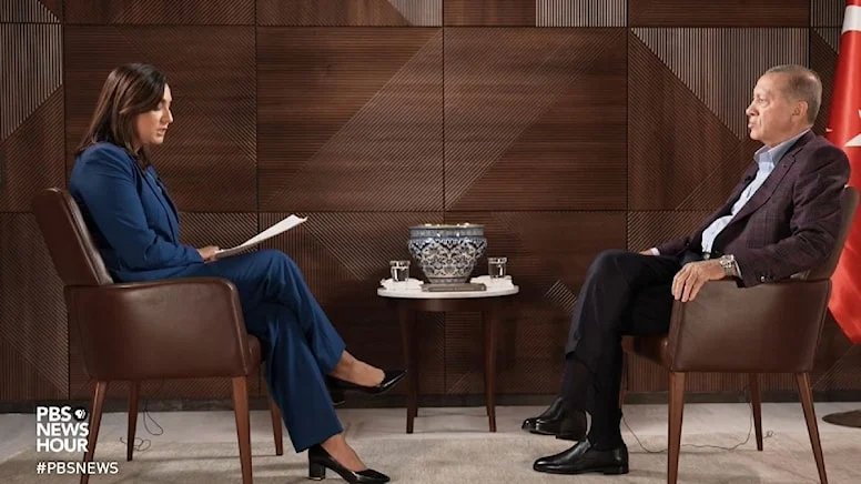 Erdoğan Amerikan televizyon kanalı PBS'e konuştu