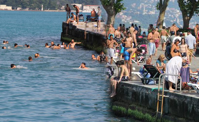 İstanbul 40 dereceyi bulunca...