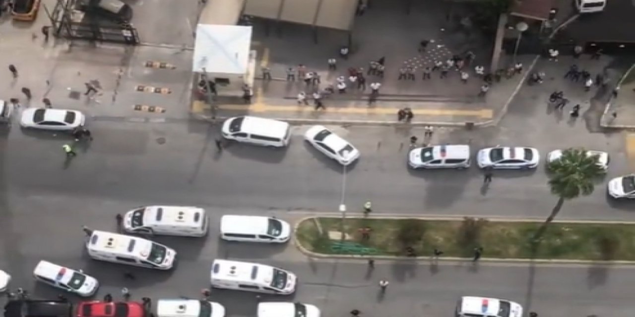 İzmir Adliyesi önünde iki grup arasında silahlı çatışma: 1 ölü, 5 yaralı