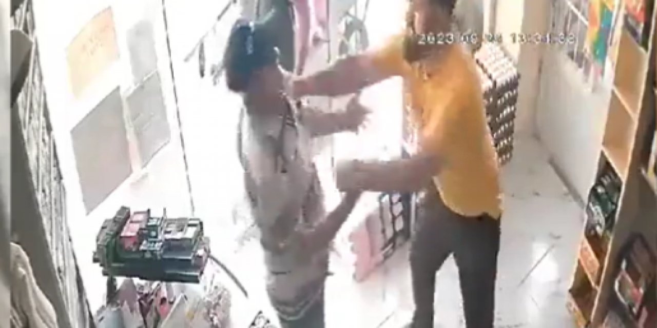 Minik bebek, babasının gözleri önünde taciz edildi! Yaşlı adamı tokat manyağı yaptı