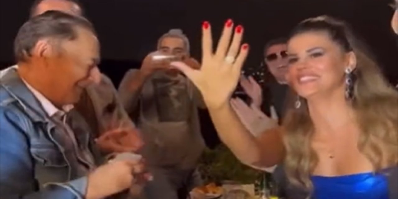 Memed Ali Bey, 40 yaş küçük sevgilisi Gülseren Ceylan'a evlilik teklifi etti
