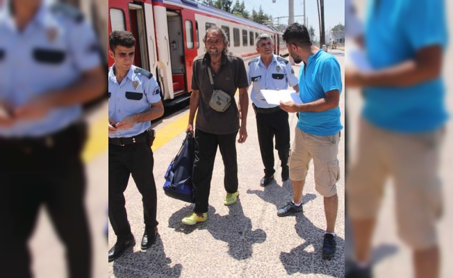 Gideceği yeri sorunca trende panik yaşandı