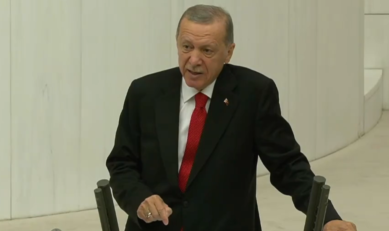 Erdoğan, Ankara'daki bombalı saldırı sonrası Meclis açılışında ilk kez konuştu