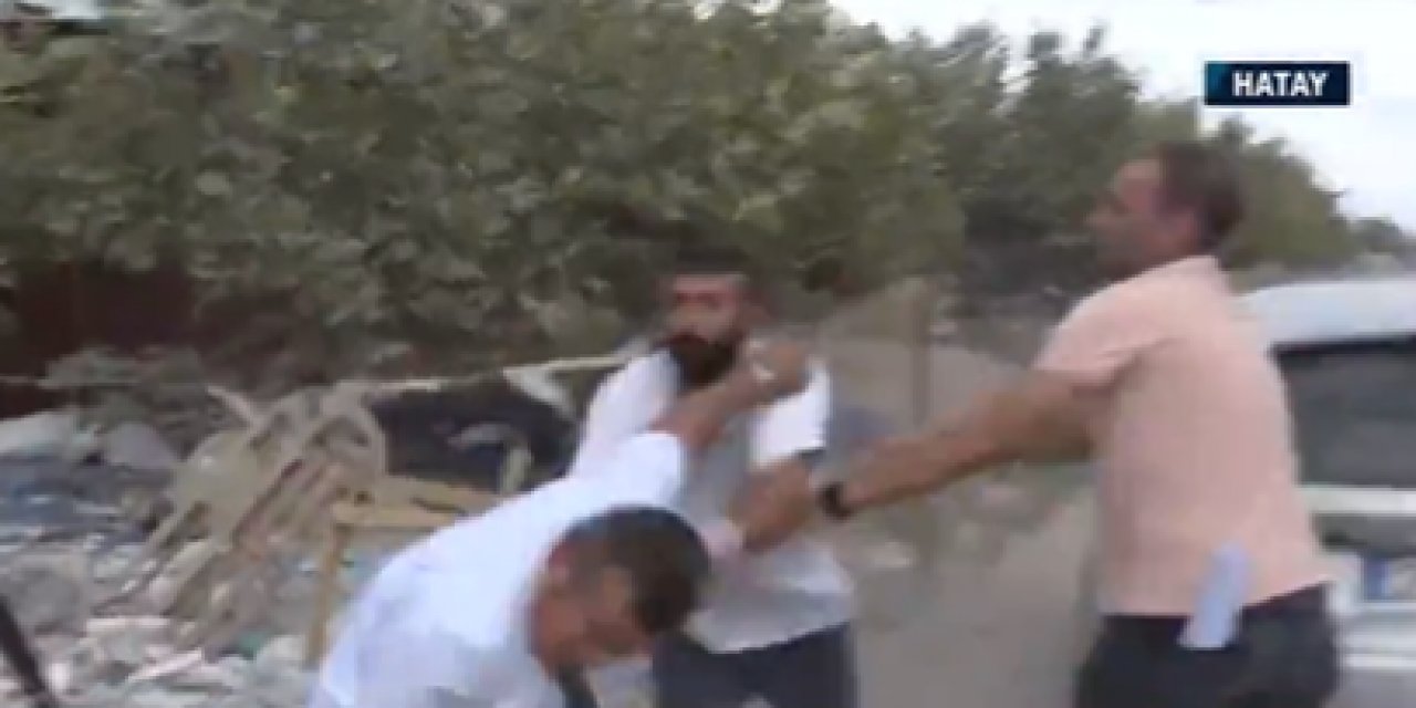 A Haber muhabirine tekme tokat saldırı