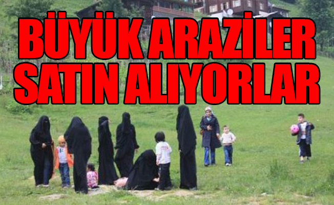 Arap iş adamları Karadeniz yaylalarını istila ediyor