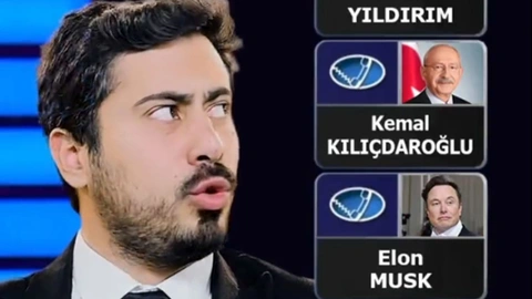 'Erdoğan' bu kez Kim Milyoner Olmak İster'e katıldı