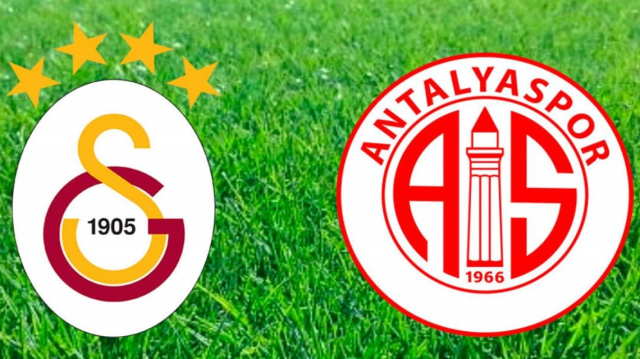 Antalyaspor-Galatasaray maçında ilk 11'ler belli oldu