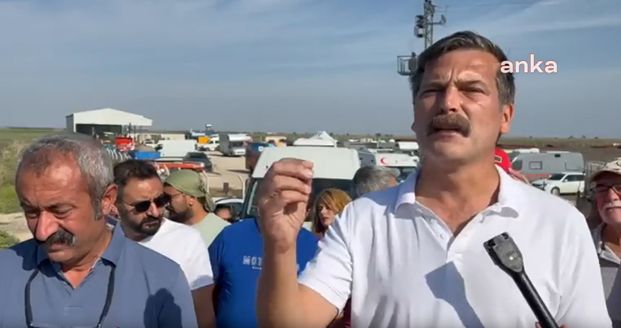 Erkan Baş ve Komünist Başkan, Amerikan İncirlik Hava Üssü’ne yürüyor