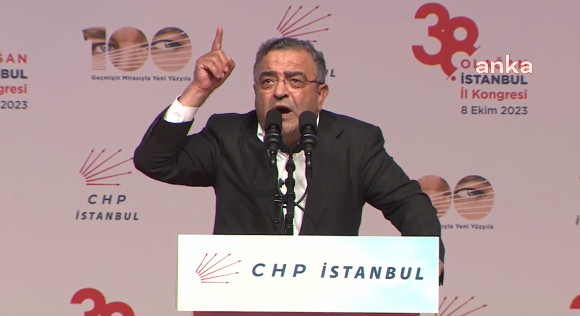 Sezgin Tanrıkulu'ndan CHP İstanbul İl Kongresi'nde sert sözler: "Bunu sizlerin kafasına kazıyacağım"