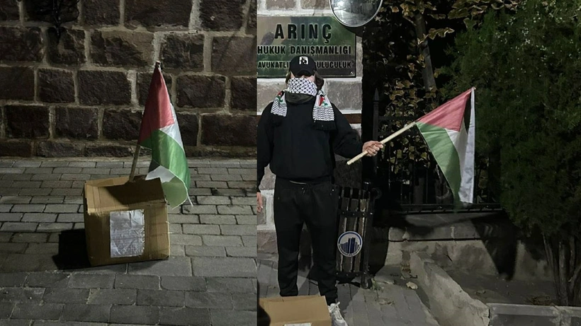 Hamas'a 'Senin ne gücün var?' diyen Bülent Arınç'ın ofisine gıda kolisi bıraktılar