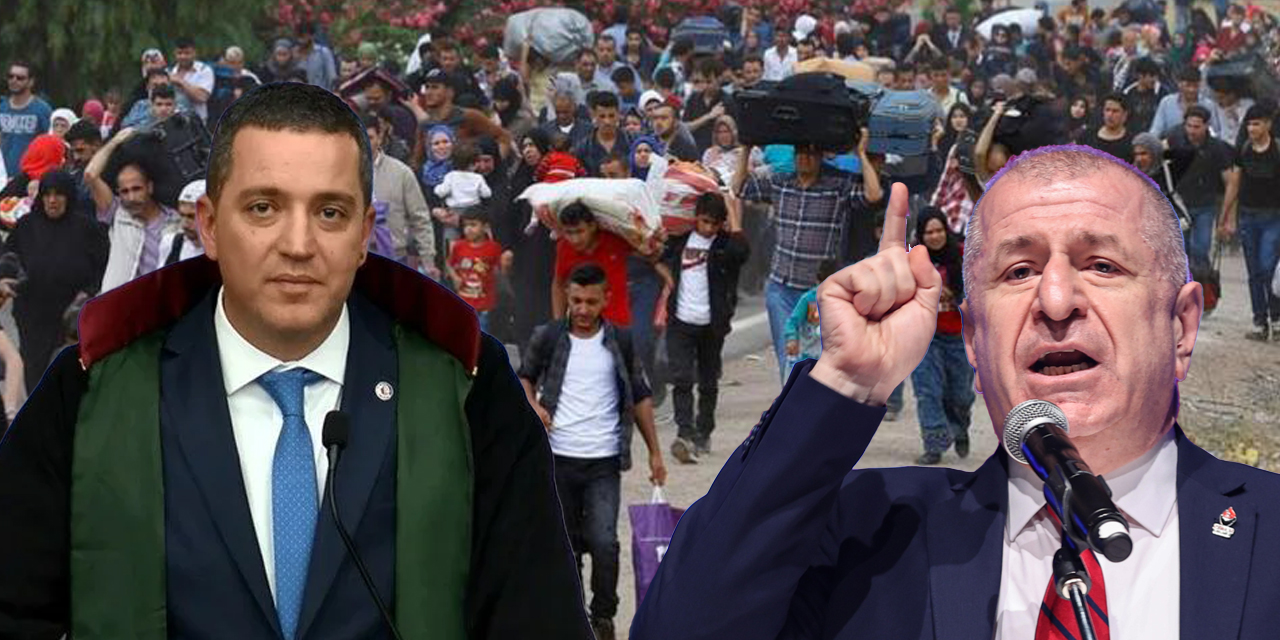 Ümit Özdağ ve TBB Başkanı Erinç Sağkan arasında 'sığınmacı ve kaçak' tartışması