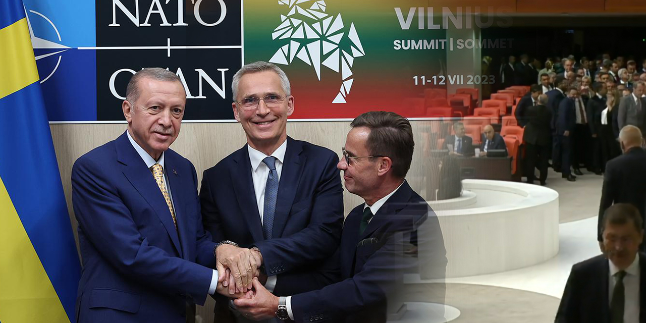 Erdoğan, İsveç'in NATO'ya katılım protokolünü imzaladı! Top, şimdi TBMM'de