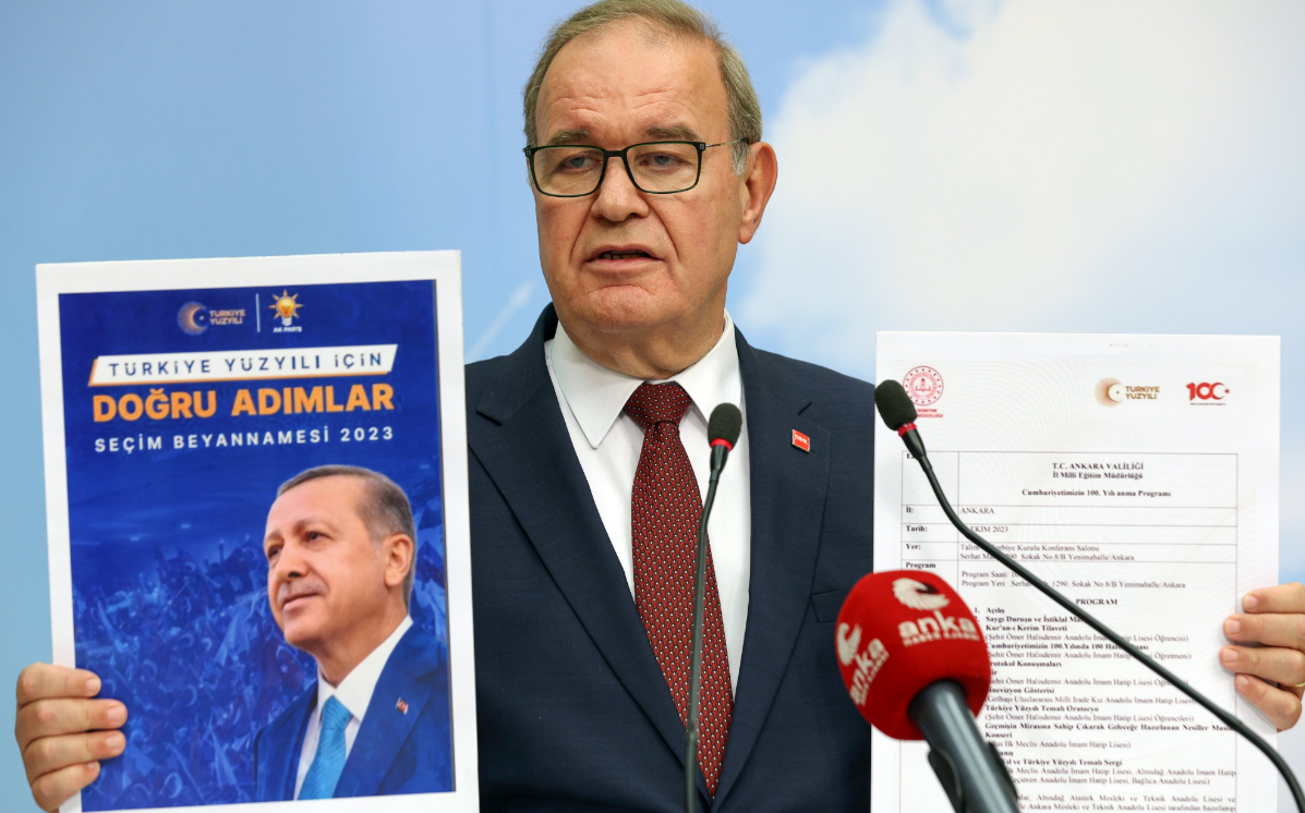 CHP Sözcüsü Faik Öztrak: "Yerel seçim sandığı bir mesaj verme fırsatıdır"