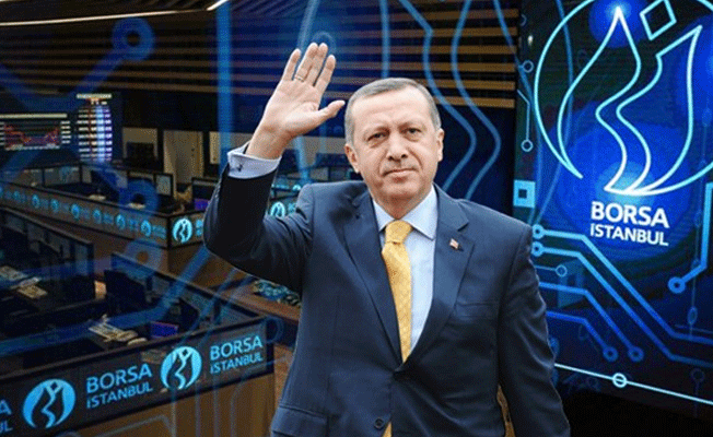 Erdoğan'ın konuşması sonrası Borsa İstanbul’da sert düşüş