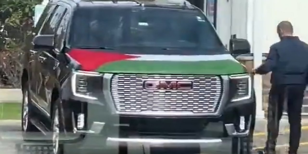 Jasos Statham'ın arabasına Filistin bayrağı astığı sanılmıştı! Gerçek ortaya çıktı