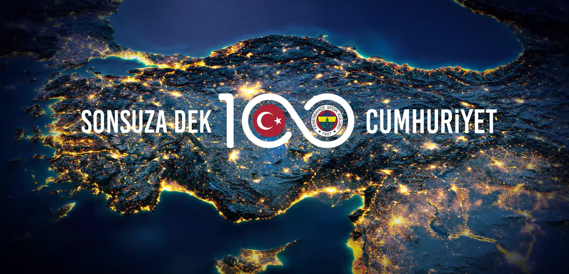 Fenerbahçe'den 'Sonsuza dek Cumhuriyet" videosu! Nejat İşler seslendirdi
